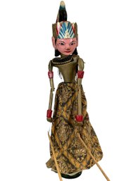 Vintage Indonesian Stick Puppet