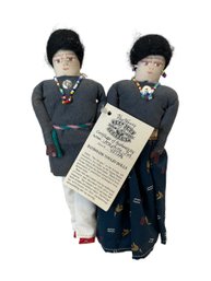 Fred Harvey Trading Company Handmade Navajo Dolls By Josephine Jim