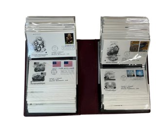 Folder Of First Day Covers 94 In Total From Early 2000s American Postage Stamps