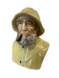 Vintage Porcelain Bust Of An Old Salt Sea Captain