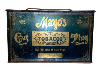 Antique Mayos Tobacco Tin