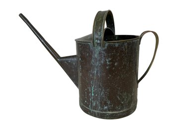 Antique Copper Watering Can Garden Implement Decor