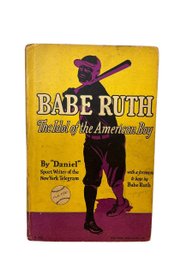 Babe Ruth 1930 Baseball Childrens Book By Daniel Published By Whitman