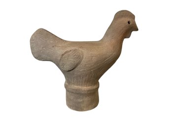 Decorative Pottery Chicken 11 Inches Tall