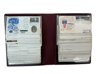 Folder With 100 First Day Covers With Cachets From The 1950s Through The 1970s