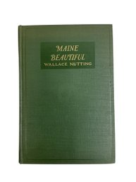 Antique 1924 Book Wallace Nutting Maine Beautiful Illustrated