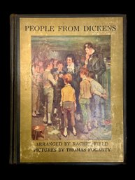 Dickens People From Pictures Antique Book Illus. Thomas Fogarty