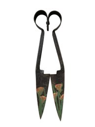 Decorative Painted Folk Art Shears