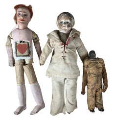 Creepy Vintage Distressed Doll Lot