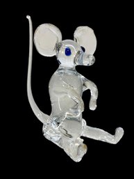 Vintage Or Antique Blown Glass Mouse