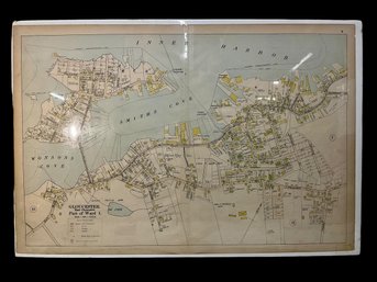 Map Of East Gloucester Smiths Cove Rocky Neck