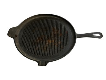 Vintage Cast Iron Cooking Griddle