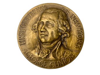 1927 Numismatic George Clinton Medallic Art Medallion