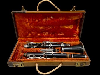 Rene Lamott Antique Clarinet In Case