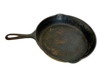 Old Cast Iron Pan 10 Inch Diameter