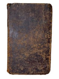 1814 Lessons In Elocution By William Scott Antique Leather Bound Book