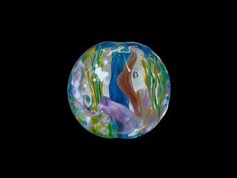 Blown Glass Centerpiece Bead Aquatic Underwater Theme