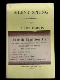 1962 Uncorrected Proof Of Rachel Carsons Silent Spring