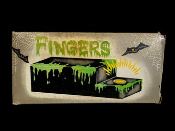 Spooky Fingers Novelty Metal Wind Up Bank Hand Grabs Coin