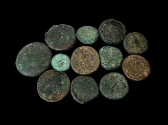 .Ancient Coin Lot 12 Pieces