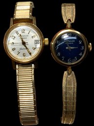 Two Wittnauer Ladys Wrist Watches One Running