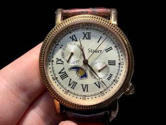 Lot Of 9 Wrist Watches, Quartz, Timex, Stauer