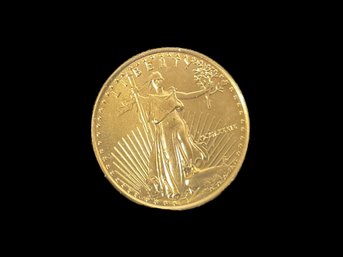 1989 American Gold Eagle 1/10 Oz 22K