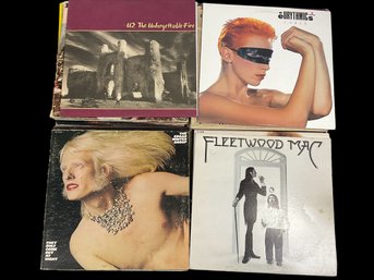Lot Of 30 Rock N Roll Records Fleetwood Mac, Talking Heads, Neil Young Etc