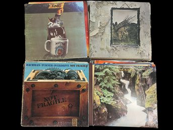 37 Rock N Roll Albums Frank Zappa, Janis Joplin, The Kinks, Yes, Steely Dan, Etc
