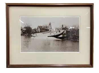 Print Of Antique Shipwreck Sepia Photo Essex County MA