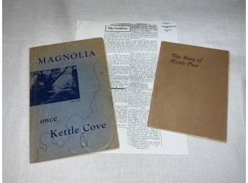 Trio Of Vintage Kettle Cove Magnolia Gloucester MA Ephemera