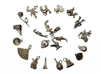 Batch Of 22 Vintage And Antique Charms