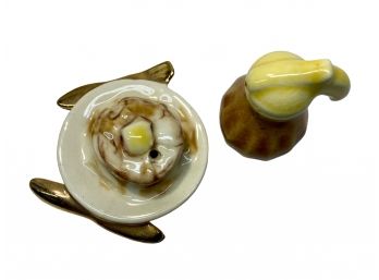 Pancakes And Syrup Porcelain Vintage Salt And Pepper