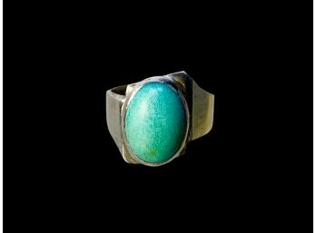 Sterling And Turquoise Ring