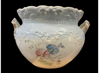 19th Century Wheeling Pottery Co Chamber Pot