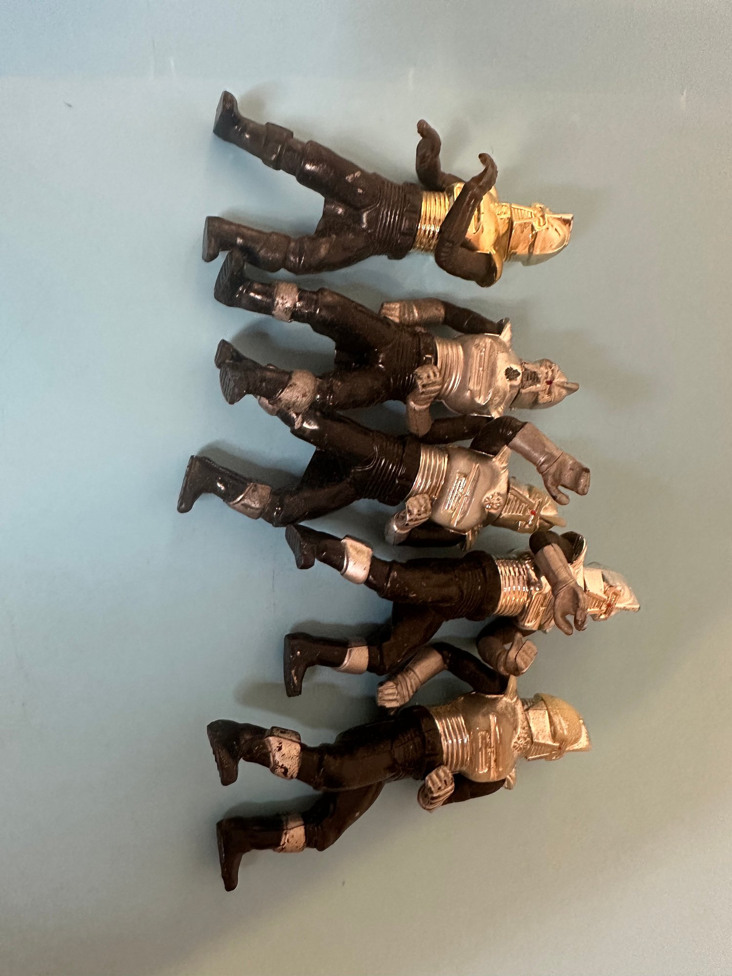 Vintage Battlestar Galactica Cylon Centurion Action Figures Including 1  Gold #9606 | Auctionninja.com