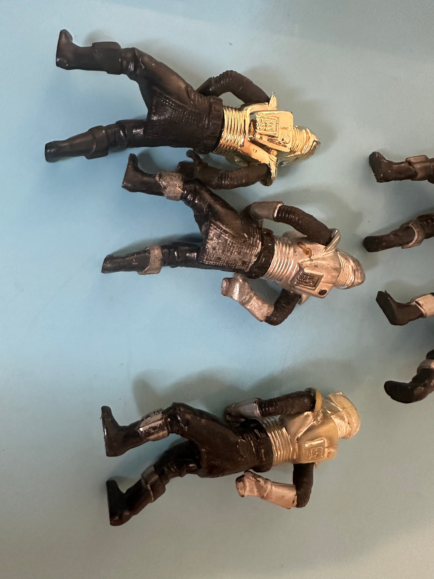 Vintage Battlestar Galactica Cylon Centurion Action Figures Including 1  Gold #9606 | Auctionninja.com