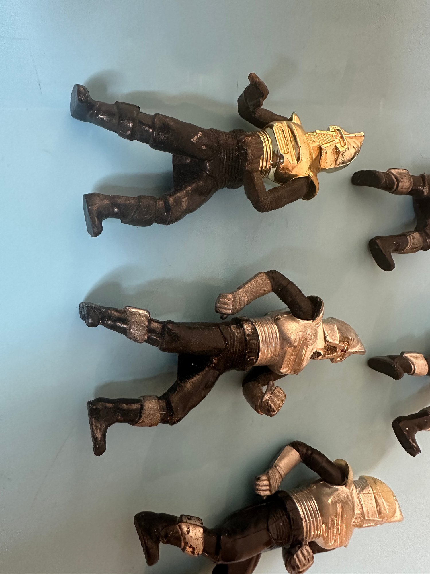 Vintage Battlestar Galactica Cylon Centurion Action Figures Including 1  Gold #9606 | Auctionninja.com