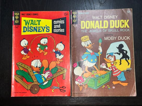 Vintage Gold Key Walt Disneys Donald Duck Comic Books