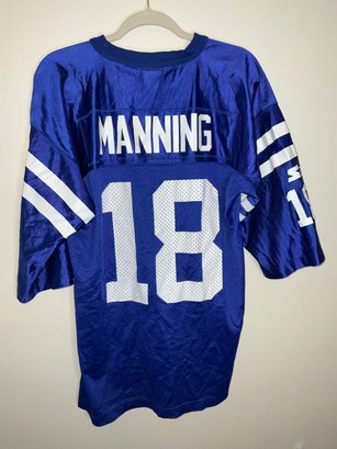Peyton Manning Indianapolis Colts Starter Jersey Size 48 L