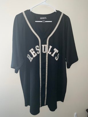Results Button Up Jersey Size XL