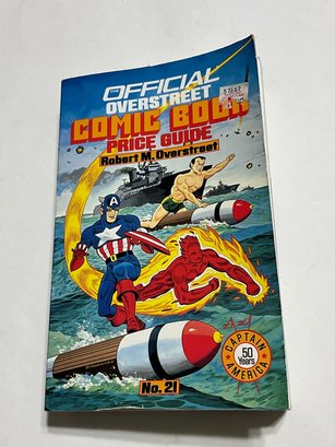 Official Overstreet Comic Book Guide #21