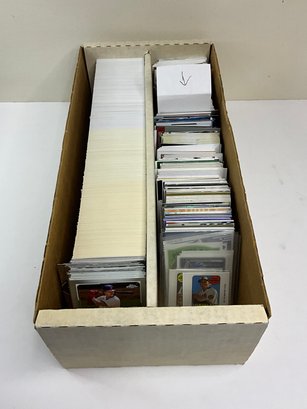 Nice Box Of Baseball Cards With Commemorative Patch Cards, Refractors, Mini Box Toppers And More
