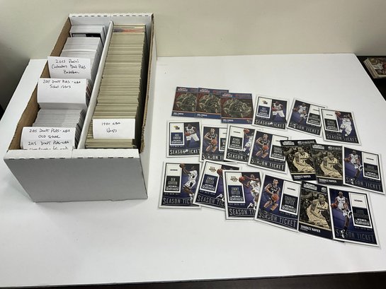 Basketball 2 Row Box With 2015 Contenders Draft Picks With A Bunch On Joel Embid Rookies