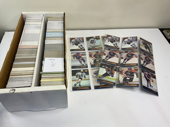 Large Box Of Mixed Hockey Cards