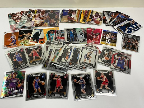 Mixed Group Of Basketball Cards With Rookies, Stars And Inserts