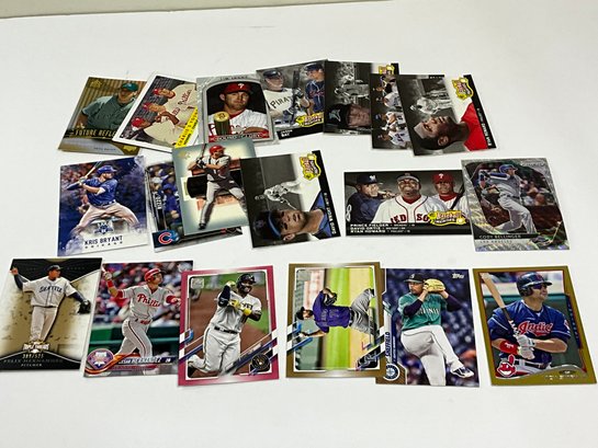 Baseball Card Lot With Low Numbered Parallel Cards, Stars And Inserts