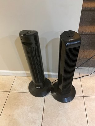 Pair Of Penguin 28 Inch Tower Fans