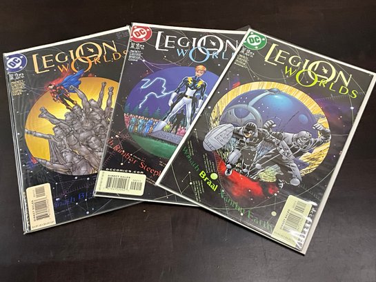 Legion Worlds Comic Books 1-3