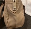 Marc Jacobs Venetia Tan And Plum Bag With Dust Cover